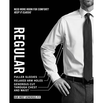 Van Heusen Regular Fit Dress Shirt for Men and Women