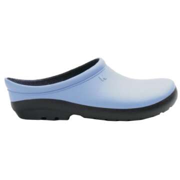 Sloggers Women's Premium Garden Clog, Geisha Blue, Size 8, Style 260GB08