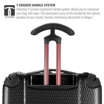 Traveler's Choice Maxporter II Hardside Polycarbonate Suitcase with Spinner Wheels, Carbon Gray, 30" Trunk Luggage