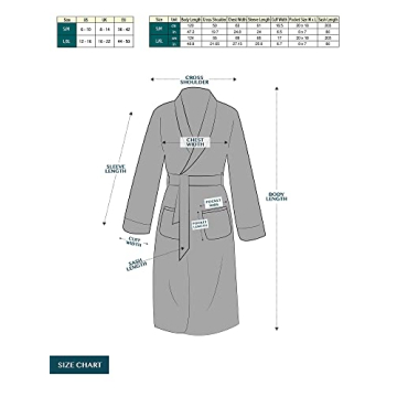 PAVILIA Plush Fleece Robe - Cozy Women's Bathrobe