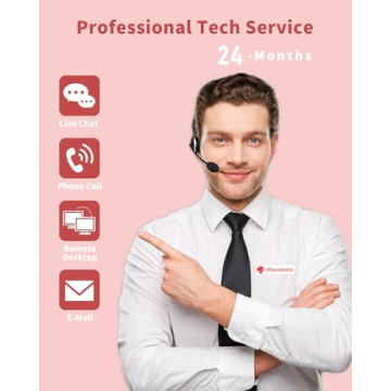 Compact 4x6 Pink Thermal Label Printer for Shipping