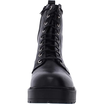 Stylish Steve Madden Women's Tornado Combat Boot - Black