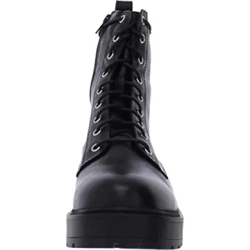 Stylish Steve Madden Women's Tornado Combat Boot - Black