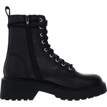 Stylish Steve Madden Women's Tornado Combat Boot - Black