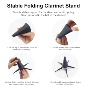 Rsasi Bb Clarinet - Ideal Beginner Instrument for Music Lovers