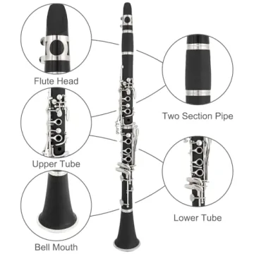 Rsasi Bb Clarinet - Ideal Beginner Instrument for Music Lovers