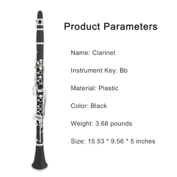 Rsasi Bb Clarinet - Ideal Beginner Instrument for Music Lovers