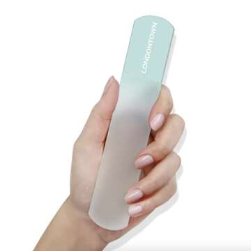 LONDONTOWN Glass Foot File for Gentle Pedicure and Callus Removal