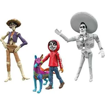 Disney Pixar Coco Action Figure Multi-Pack for Kids