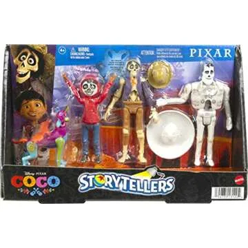Disney Pixar Coco Action Figure Multi-Pack for Kids