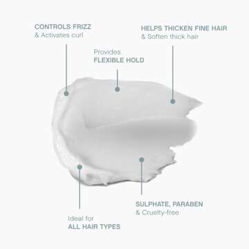 KEVIN MURPHY Easy Rider Anti Frizz Flexible Hold Cream, 3.4 Ounce