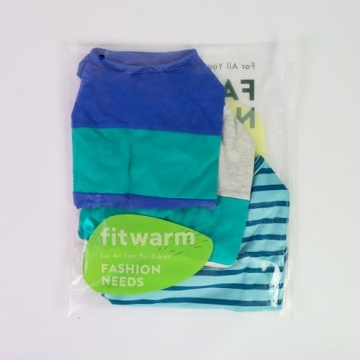 Fitwarm Color Block Dog Shirt for Summer - Small Dogs