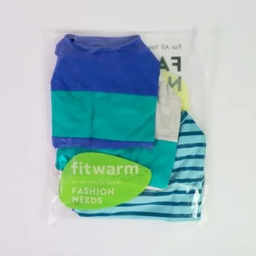 Fitwarm Color Block Dog Shirt for Summer - Small Dogs