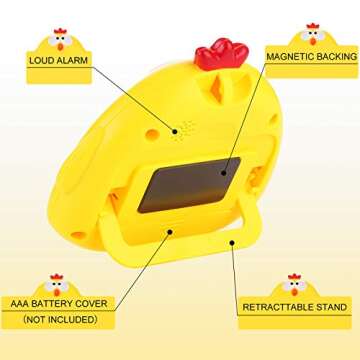 Cute Cartoon Animal Kitchen Timers for Kids and Adults