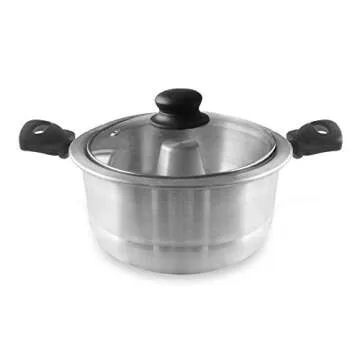 Bene Casa Flan Mold Double Boiler - 1.6 Liter Aluminum