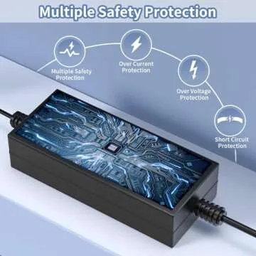 Waysse 12V 5A Power Supply Adapter for Multiple Applications