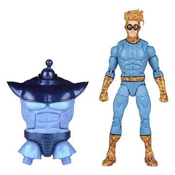 Marvel Hasbro Legends Series Speedball Classic 6-Inch Action Figure with Build-A-Figure Part