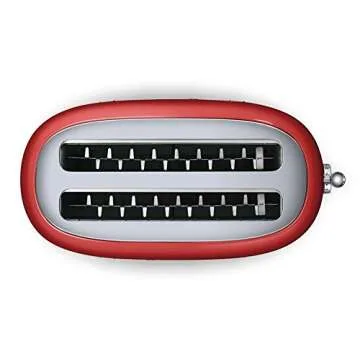 Smeg 50's Retro Style 4 Slice Toaster - Red