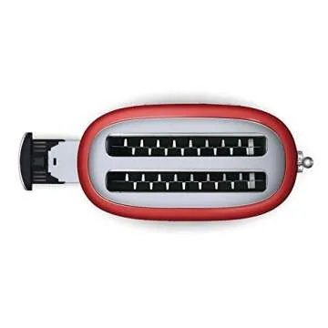 Smeg 50's Retro Style 4 Slice Toaster - Red