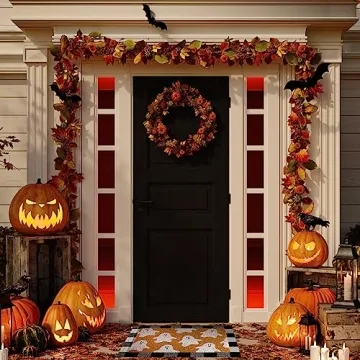 St. Patrick's Day Buffalo Plaid Shamrocks Doormat Set