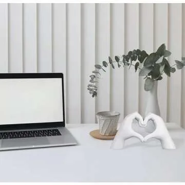 MOYI Love Heart Statue for Elegant Home Decor Gifts