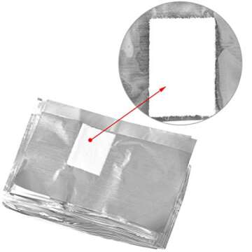 Tongcloud Nail Polish Remover Nail Foil Wraps Nail Gel Remover Soak Off Foils Cotton Pads Gel Polish Remover Soak Off Foils Gel Nail Polish Remover Wrap (2.5x3.5, 400.00)