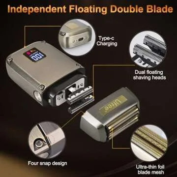 Ufree 3-in-1 Hair Clippers & Beard Trimmer Set for Men