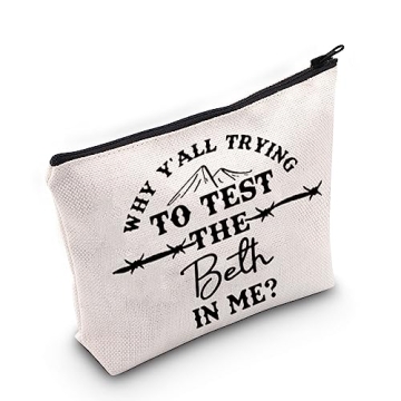 Beautiful Multifuntional Canvas Makeup Bag for Yellowstone Fans