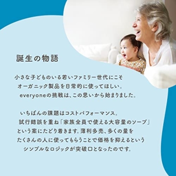 Gentle Unscented 3-in-1 Bath Soap for Families