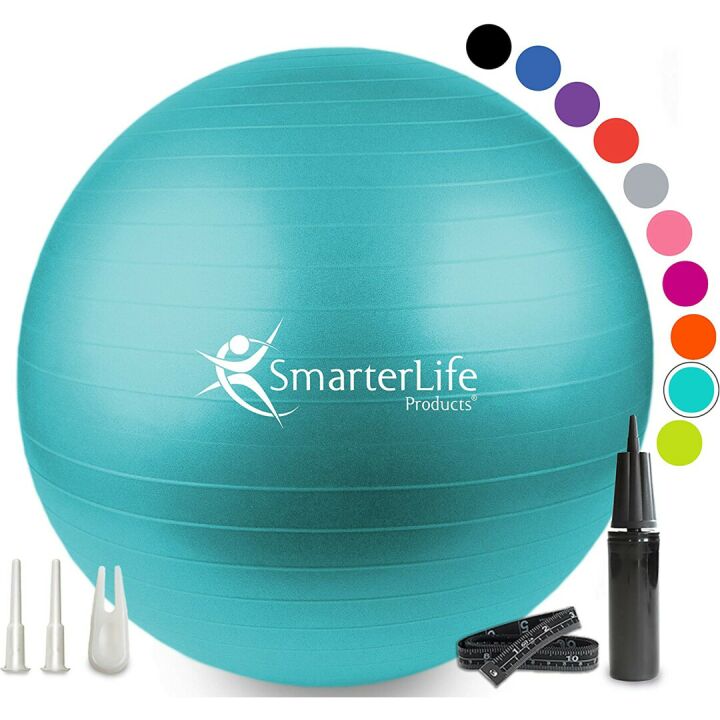 SmarterLife Exercise Ball for Fitness & Yoga