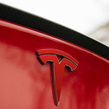 Personalize Your Tesla Model 3 with Stylish Pearl Red Decals (9 Set)