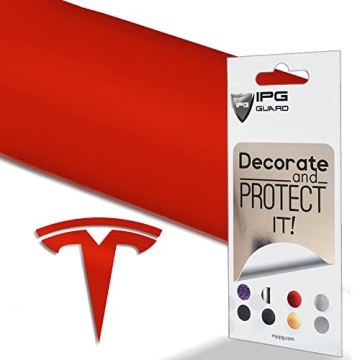 Customize Your Tesla Model 3 with Pearl Red Decals