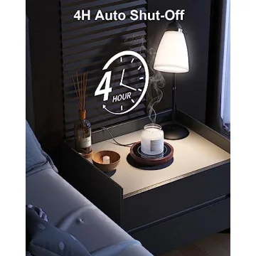 SWEETFULL Coffee Mug Warmer 36W for Desk with 3 Temp Settings