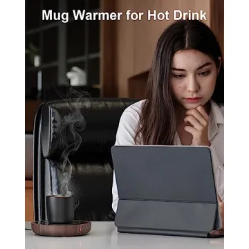 SWEETFULL Coffee Mug Warmer 36W for Desk with 3 Temp Settings