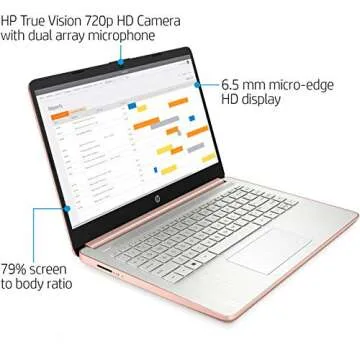 HP 2020 14-Inch HD Laptop with Office 365 Subscription