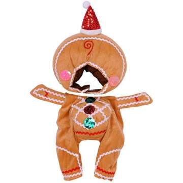 Rubie's Walking Gingerbread Man Pet Costume, Small