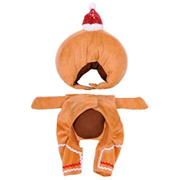 Rubie's Walking Gingerbread Man Pet Costume, Small