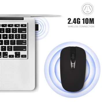 Cimetech Wireless Computer Mouse for Quiet Comfort