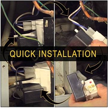 Seentech W10613606 Start Relay & Capacitor for Fridges