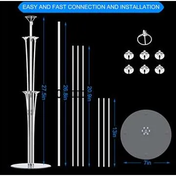 28" LANGXUN Balloon Stand Kit for All Occasions Decoration