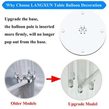 28" LANGXUN Balloon Stand Kit for All Occasions Decoration