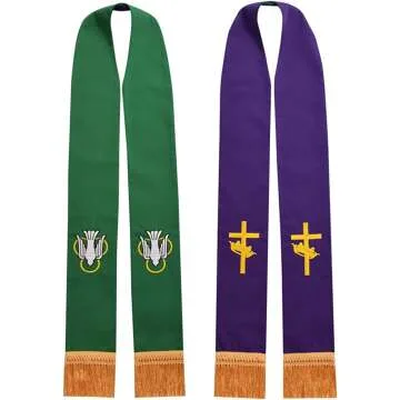 BLESSUME Church Pastor Reversible Tassels - Stylish & Versatile
