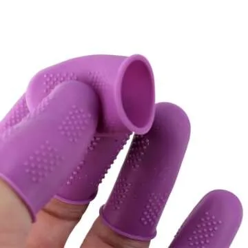 Heat-Resistant Silicone Finger Protectors for Crafting