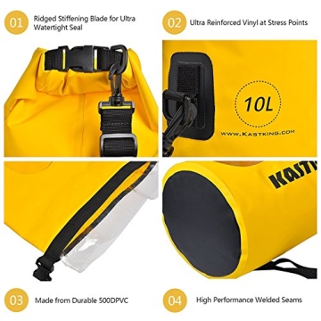 KastKing Waterproof Dry Bags for Outdoor Adventures, 30L