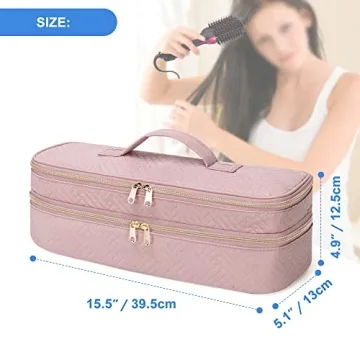 Fasrom Double Layer Travel Case for REVLON Hair Tools