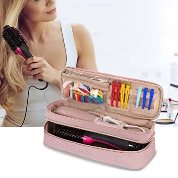 Fasrom Double Layer Travel Case for REVLON Hair Tools