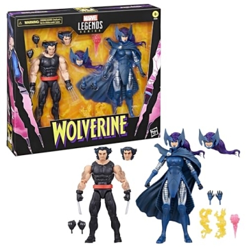 Marvel Legends Wolverine Psylocke 50th Anniversary Action Figure 2-Pack