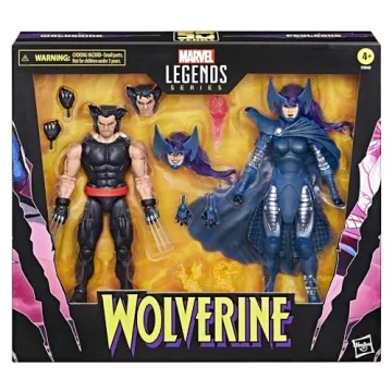 Marvel Legends Wolverine Psylocke 50th Anniversary Action Figure 2-Pack