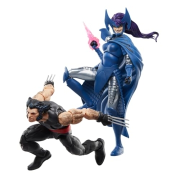 Marvel Legends Wolverine Psylocke 50th Anniversary Action Figure 2-Pack