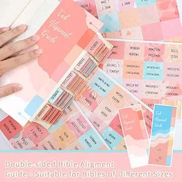 PAIVSUN Bible Tabs for Easy Bible Journaling & Study